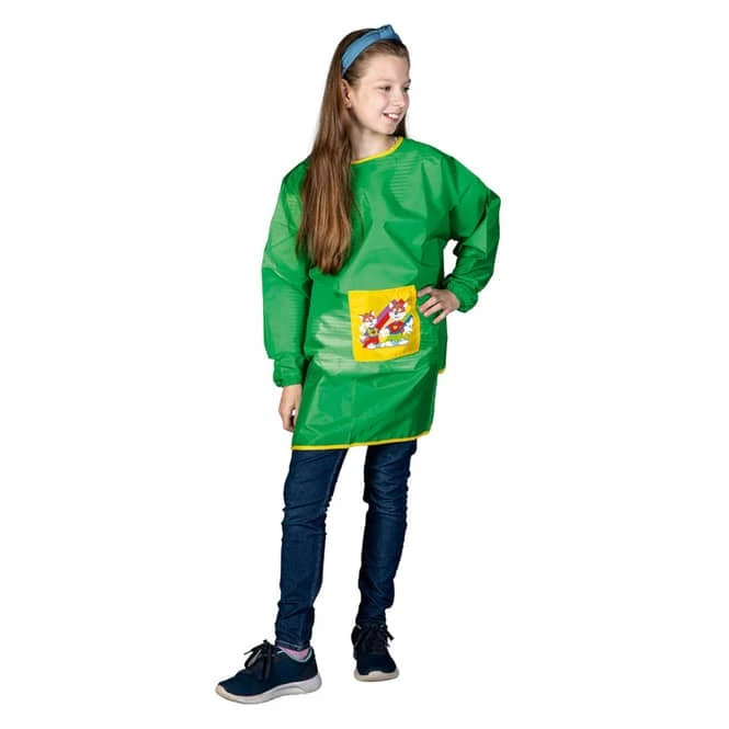 Besttoy - Mal- Und Bastelkittel - Für Kinder - Grün - Verschiedene Größen 1 Besttoy - Mal- Und Bastelkittel - Für Kinder - Grün - Verschiedene Größen