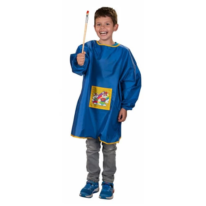 Besttoy - Mal- Und Bastelkittel - Für Kinder - Blau - Verschiedene Größen 1 Besttoy - Mal- Und Bastelkittel - Für Kinder - Blau - Verschiedene Größen