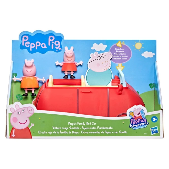Hasbro Peppa Wutz - Peppas Rotes Familienauto 4 Hasbro Peppa Wutz - Peppas Rotes Familienauto – Bild 4