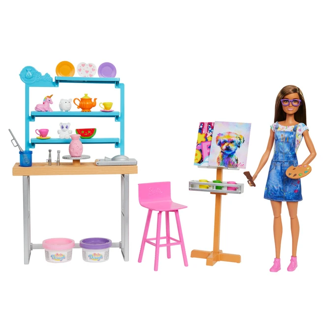 MATTEL Barbie - Wellness Kunst- & Kreativ-Atelier 5 MATTEL Barbie - Wellness Kunst- & Kreativ-Atelier – Bild 5