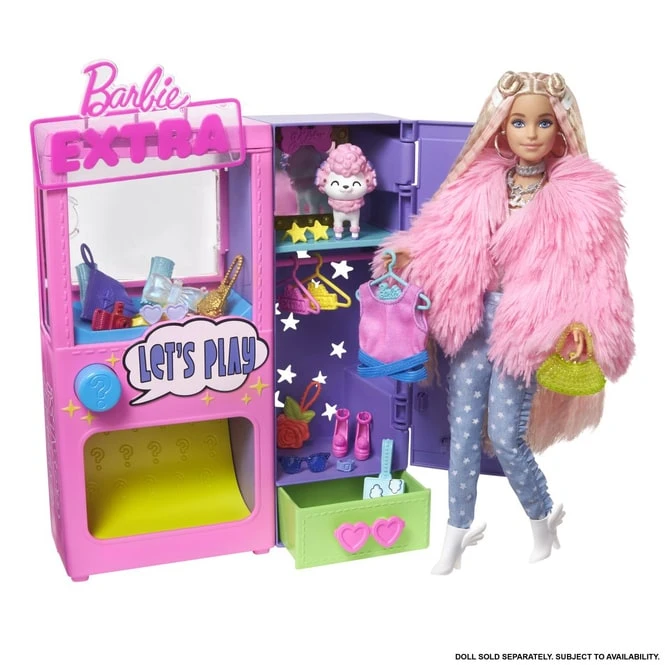 MATTEL Barbie - Extra - Kleidungs-Automat Set 3 MATTEL Barbie - Extra - Kleidungs-Automat Set – Bild 3
