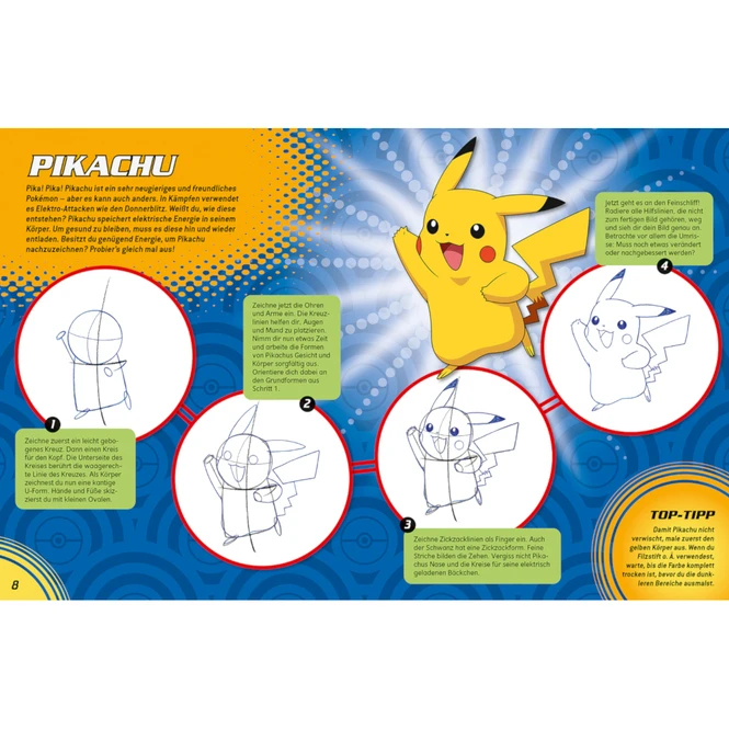 Panini Zeichne Pokémon Schritt Für Schritt 3 Panini Zeichne Pokémon Schritt Für Schritt – Bild 3