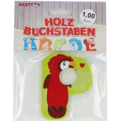 Besttoy - Holzbuchstabe - P - Grün
