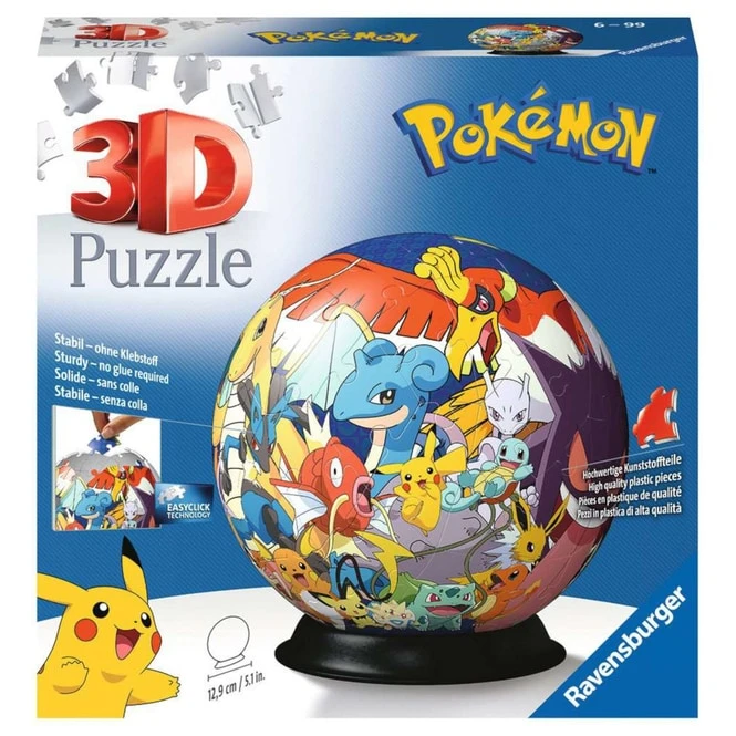 Ravensburger Puzzle-Ball - Pokémon - 72 Teile 1 Ravensburger Puzzle-Ball - Pokémon - 72 Teile