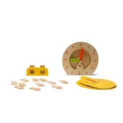 Lernuhr Aus Holz -Kinderspielzeug Verkauf 237042 8717775444077 buitenspeel lernuhr aus holz 01