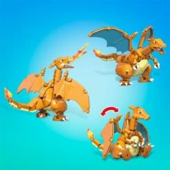 MATTEL Pokémon - Mega Construx - Glurak -Kinderspielzeug Verkauf 237095 887961950779 mattel bausatz glurak 02
