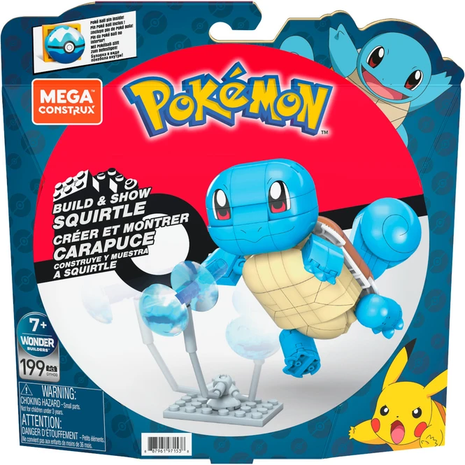 MATTEL Pokémon - Mega Construx - Schiggy 2 MATTEL Pokémon - Mega Construx - Schiggy – Bild 2