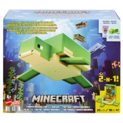 MATTEL Minecraft - Verwandelbares Schildkrötenversteck - 2 In 1