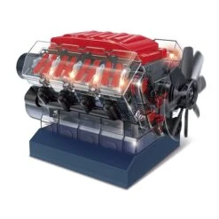 Woozle Goozle - V8 Modell Motor - Experimentierkasten 10 Woozle Goozle - V8 Modell Motor - Experimentierkasten -Kinderspielzeug Verkauf 237265 4016096431211 besttoy v8 motor 02