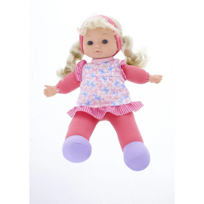 Besttoy - Weichpuppe Mit Langen Haaren - Ca. 30 Cm - 1 Stück 2 Besttoy - Weichpuppe Mit Langen Haaren - Ca. 30 Cm - 1 Stück – Bild 2
