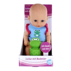 Besttoy - Badepuppe - Luisa Mit Badetier - 1 Stück 7 Besttoy - Badepuppe - Luisa Mit Badetier - 1 Stück -Kinderspielzeug Verkauf 237479 4016096431303 Besttoy Luisa mit Badetier 01