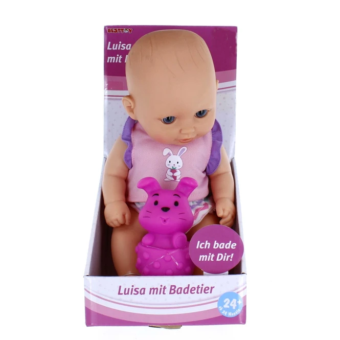 Besttoy - Badepuppe - Luisa Mit Badetier - 1 Stück 1 Besttoy - Badepuppe - Luisa Mit Badetier - 1 Stück