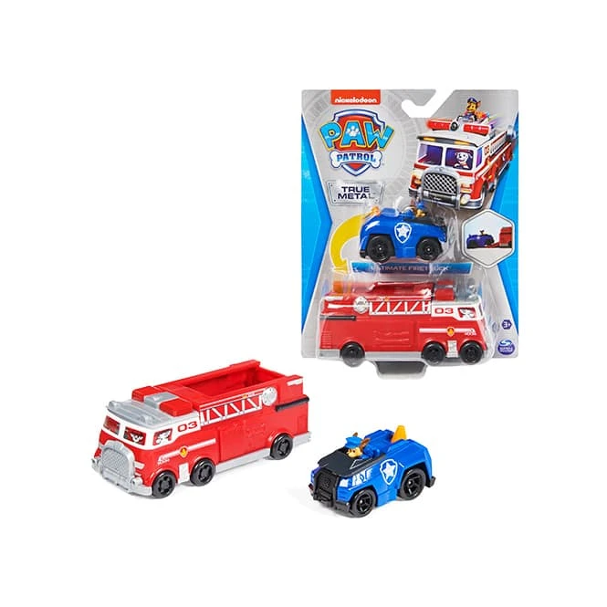 SPIN MASTER Paw Patrol - True Metal Team 2er Set Einsatzfahrzeuge 1 SPIN MASTER Paw Patrol - True Metal Team 2er Set Einsatzfahrzeuge