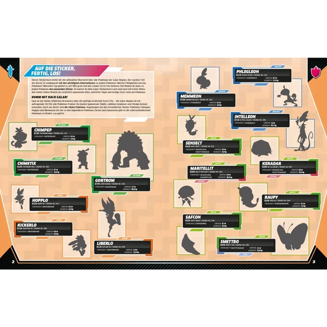 Panini Pokémon - Das Ultimative Stickerbuch - Galar-Region 5 Panini Pokémon - Das Ultimative Stickerbuch - Galar-Region – Bild 5