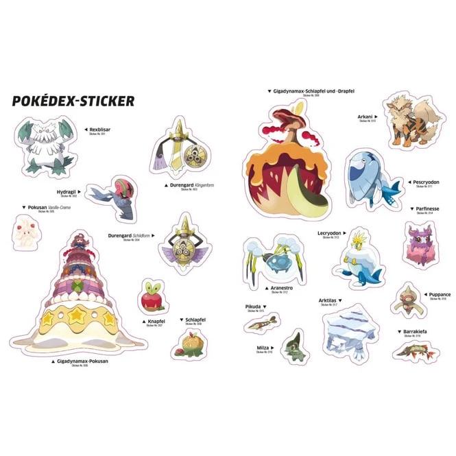 Panini Pokémon - Das Ultimative Stickerbuch - Galar-Region 6 Panini Pokémon - Das Ultimative Stickerbuch - Galar-Region – Bild 6