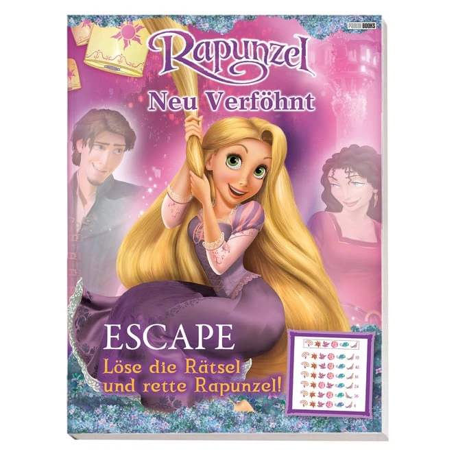 Panini Disney Rapunzel - ESCAPE - Löse Die Rätsel Und Rette Rapunzel! 2 Panini Disney Rapunzel - ESCAPE - Löse Die Rätsel Und Rette Rapunzel! – Bild 2