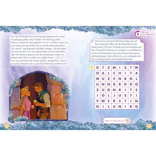 Panini Disney Rapunzel - ESCAPE - Löse Die Rätsel Und Rette Rapunzel! 5 Panini Disney Rapunzel - ESCAPE - Löse Die Rätsel Und Rette Rapunzel! – Bild 5