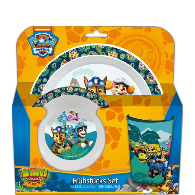 Paw Patrol - Frühstücksset Dino Rescue - Grün - 3-teilig 3 Paw Patrol - Frühstücksset Dino Rescue - Grün - 3-teilig – Bild 3