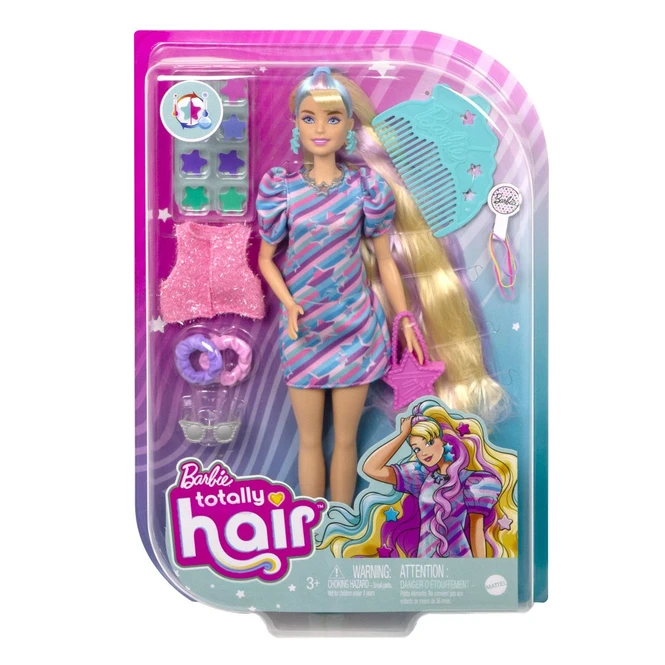 MATTEL Barbie - Totally Hair - Puppe Im Sternenlook 5 MATTEL Barbie - Totally Hair - Puppe Im Sternenlook – Bild 5