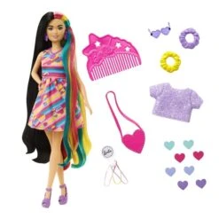MATTEL Barbie - Totally Hair - Puppe Im Herzlook 8 MATTEL Barbie - Totally Hair - Puppe Im Herzlook -Kinderspielzeug Verkauf 240512 194735014842 barbie herzchen print petite totally hair