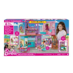 MATTEL Barbie - Malibu Haus 9 MATTEL Barbie - Malibu Haus -Kinderspielzeug Verkauf 240578 194735007639 barbie haus malibu