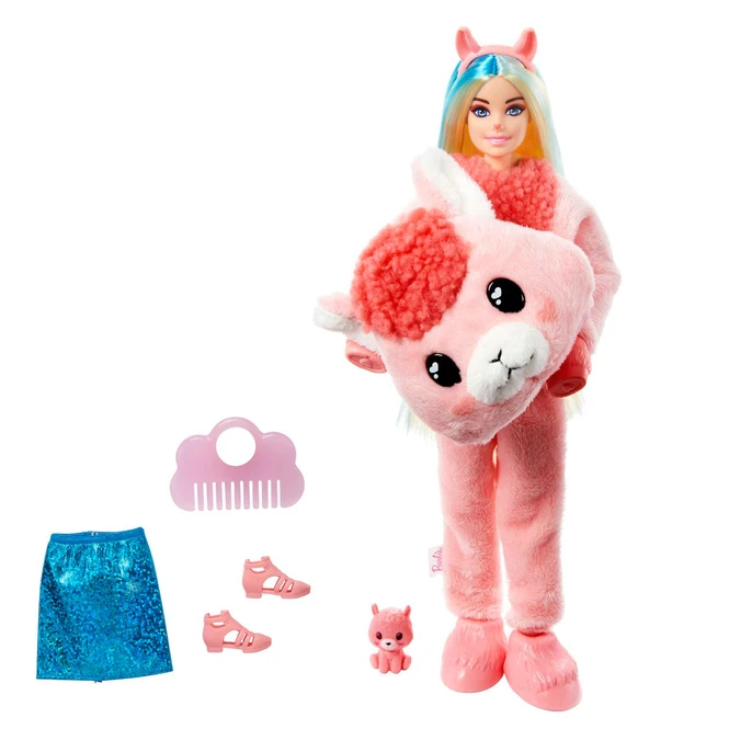 MATTEL Barbie - Cutie Reveal - Traumland Fantasie Puppe - Lama 6 MATTEL Barbie - Cutie Reveal - Traumland Fantasie Puppe - Lama – Bild 6
