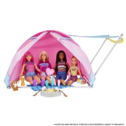 MATTEL Barbie - Abenteuer Zu Zweit - Camping-Spielset 10 MATTEL Barbie - Abenteuer Zu Zweit - Camping-Spielset -Kinderspielzeug Verkauf 240587 194735048069 barbie spielset camping zelt 02