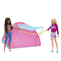 MATTEL Barbie - Abenteuer Zu Zweit - Camping-Spielset 9 MATTEL Barbie - Abenteuer Zu Zweit - Camping-Spielset -Kinderspielzeug Verkauf 240587 194735048069 barbie spielset camping zelt 05
