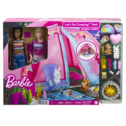 MATTEL Barbie - Abenteuer Zu Zweit - Camping-Spielset 11 MATTEL Barbie - Abenteuer Zu Zweit - Camping-Spielset -Kinderspielzeug Verkauf 240587 194735048069 barbie spielset camping zelt 081