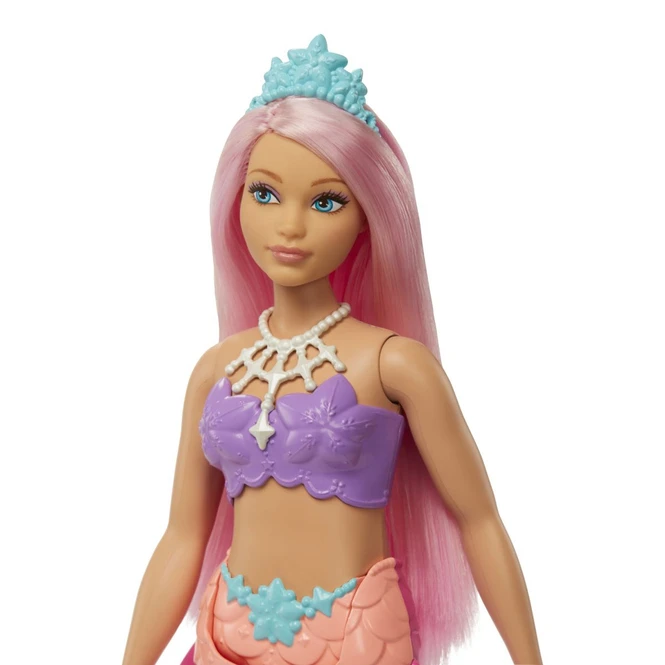 MATTEL Barbie Dreamtopia - Meerjungfrau Puppe - Kurvig, Rosa Haare 1 MATTEL Barbie Dreamtopia - Meerjungfrau Puppe - Kurvig, Rosa Haare