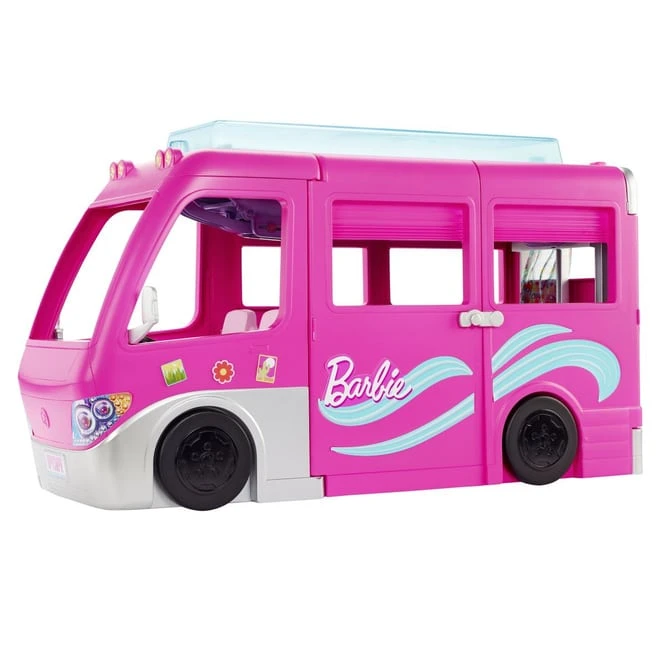 MATTEL Barbie Super Abenteuer-Camper Fahrzeug 2 MATTEL Barbie Super Abenteuer-Camper Fahrzeug – Bild 2