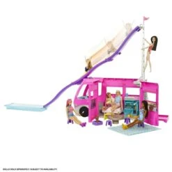 MATTEL Barbie Super Abenteuer-Camper Fahrzeug 9 MATTEL Barbie Super Abenteuer-Camper Fahrzeug -Kinderspielzeug Verkauf 240599 194735007646 barbie super abenteuer camper 02