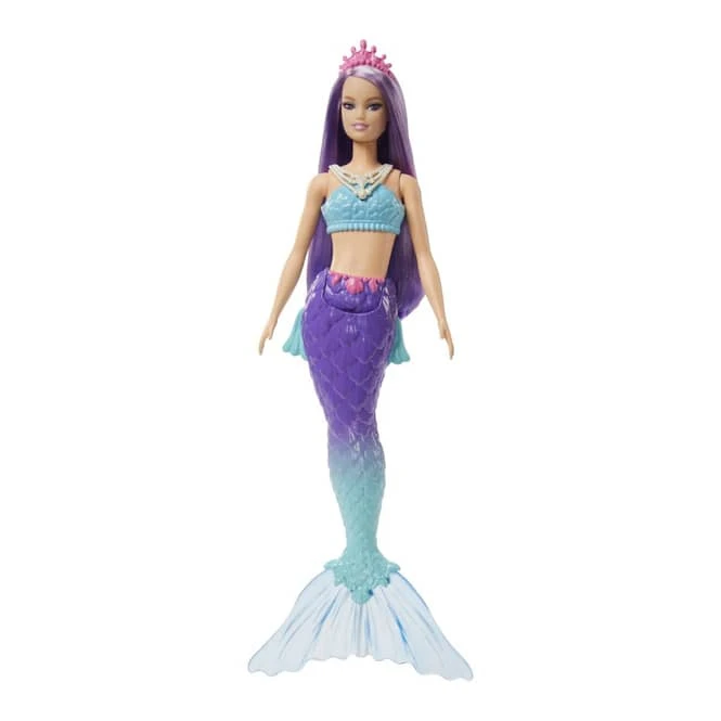 MATTEL Barbie Dreamtopia - Meerjungfrau Puppe - Lilafarbenes Haar 1 MATTEL Barbie Dreamtopia - Meerjungfrau Puppe - Lilafarbenes Haar