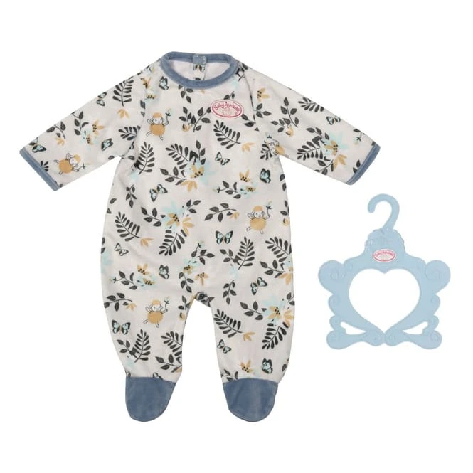 Zapf Creation Baby Annabell - Strampler Blau - Blätter - 43 Cm 3 Zapf Creation Baby Annabell - Strampler Blau - Blätter - 43 Cm – Bild 3