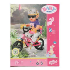 Zapf Creation BABY Born - Fahrrad - 43 Cm 6 Zapf Creation BABY Born - Fahrrad - 43 Cm -Kinderspielzeug Verkauf 241669 4001167830024 zapf baby born fahrrad 02