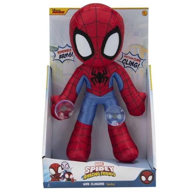 Spidey Und Seine Superfreunde - Plüschfigur Mit Saugnäpfen 2 Spidey Und Seine Superfreunde - Plüschfigur Mit Saugnäpfen – Bild 2