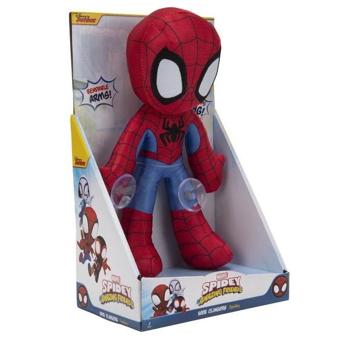 Spidey Und Seine Superfreunde - Plüschfigur Mit Saugnäpfen 1 Spidey Und Seine Superfreunde - Plüschfigur Mit Saugnäpfen