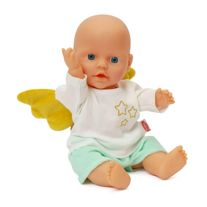 Puppen-Outfit - Schutzengel - Shirt Und Hose - Größe 35 - 45 Cm 1 Puppen-Outfit - Schutzengel - Shirt Und Hose - Größe 35 - 45 Cm