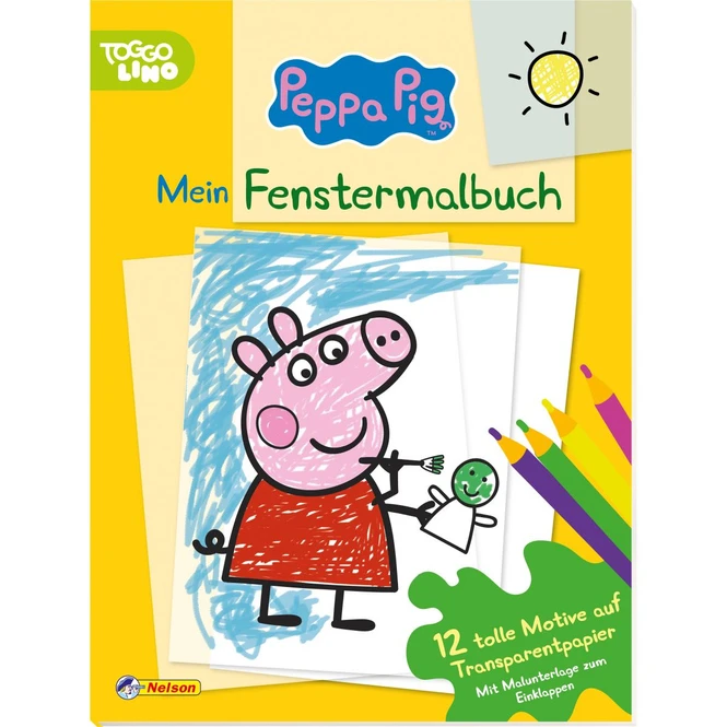 Peppa Wutz - Mein Fenstermalbuch 2 Peppa Wutz - Mein Fenstermalbuch – Bild 2