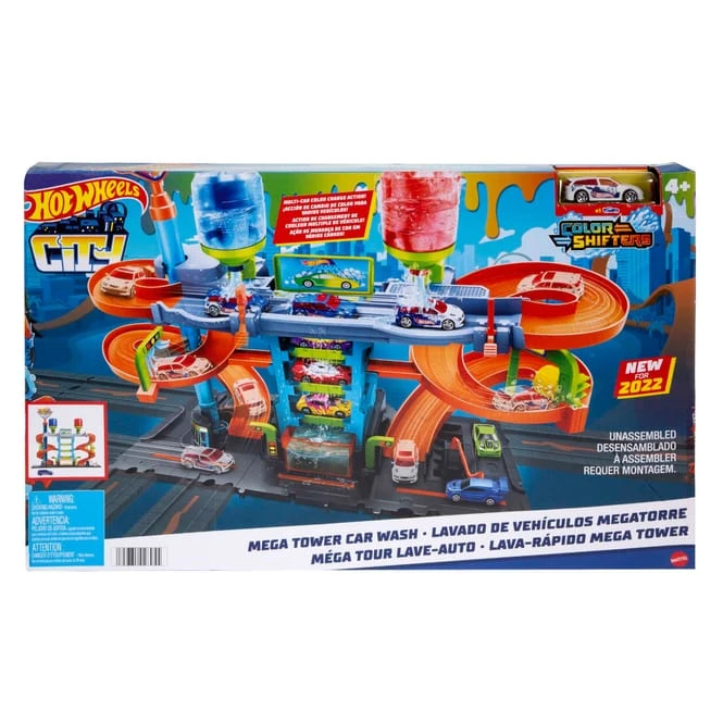 MATTEL Hot Wheels City - Farbwechsel Auto-Waschanlage 6 MATTEL Hot Wheels City - Farbwechsel Auto-Waschanlage – Bild 6