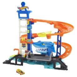 MATTEL Hot Wheels - City Hai-Attacke - Spielset 10 MATTEL Hot Wheels - City Hai-Attacke - Spielset -Kinderspielzeug Verkauf 242534 194735028979 mattel hai attacke spielset 01