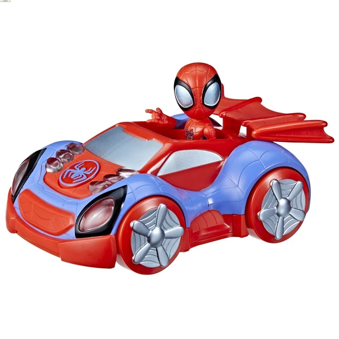 Hasbro Spidey Und Seine Superfreunde - Leuchtender Web-Flitzer 3 Hasbro Spidey Und Seine Superfreunde - Leuchtender Web-Flitzer – Bild 3
