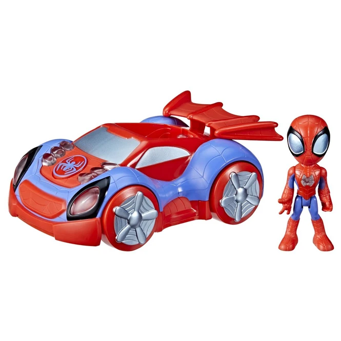 Hasbro Spidey Und Seine Superfreunde - Leuchtender Web-Flitzer 1 Hasbro Spidey Und Seine Superfreunde - Leuchtender Web-Flitzer