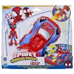 Hasbro Spidey Und Seine Superfreunde - Leuchtender Web-Flitzer 7 Hasbro Spidey Und Seine Superfreunde - Leuchtender Web-Flitzer -Kinderspielzeug Verkauf 242563 5010994104405 hasbro web flitzer marvel spidey 04