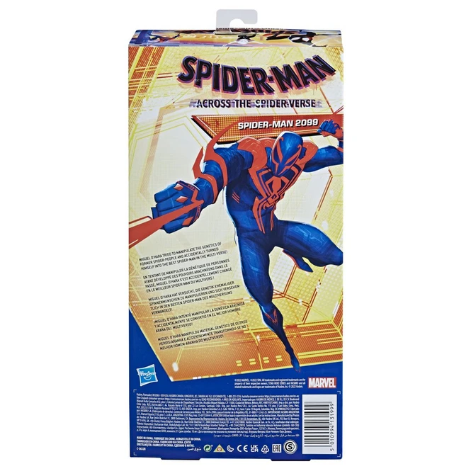 Hasbro Spiderman - Across The Spider-Verse - Titan Hero Series - Spider-Man 2099 - Actionfigur 1 Hasbro Spiderman - Across The Spider-Verse - Titan Hero Series - Spider-Man 2099 - Actionfigur