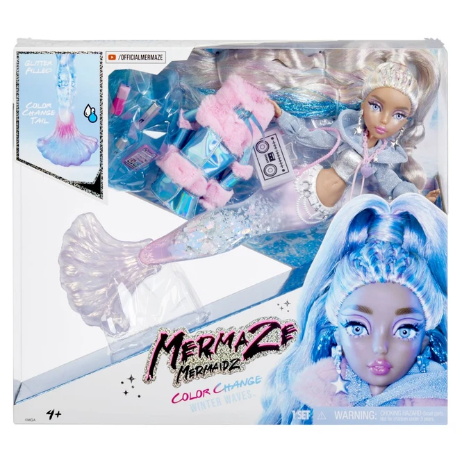 MGA Mermaze Mermaidz - Winter Edition Doll - Kishiko 7 MGA Mermaze Mermaidz - Winter Edition Doll - Kishiko – Bild 7