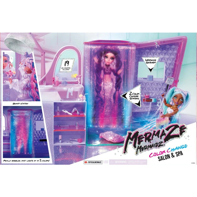MGA Mermaze Mermaidz - Color Change - Salon & Spa 2 MGA Mermaze Mermaidz - Color Change - Salon & Spa – Bild 2