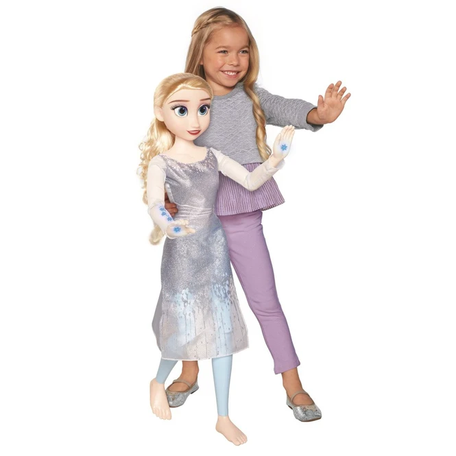 JAKKS PACIFIC Die Eiskönigin 2 - Spielpuppe Elsa - 80 Cm Groß - Mit Funktion 2 JAKKS PACIFIC Die Eiskönigin 2 - Spielpuppe Elsa - 80 Cm Groß - Mit Funktion – Bild 2