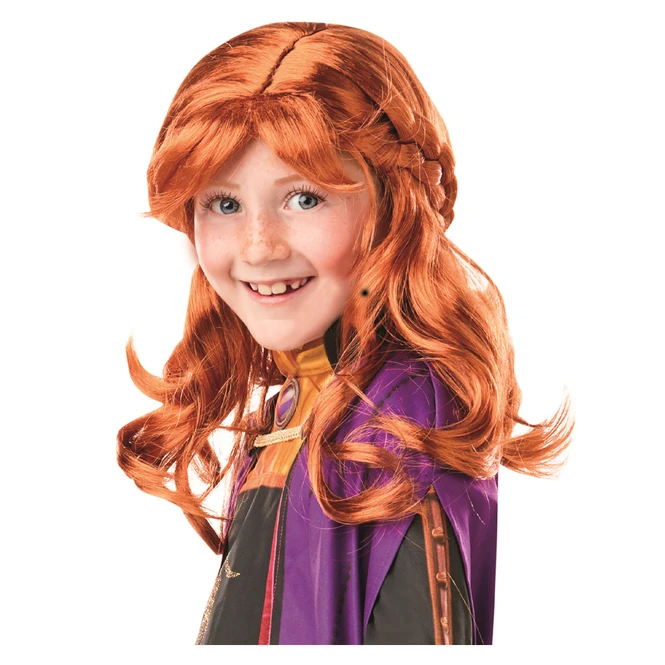 Die Eiskönigin 2 - Perücke - Anna - Für Kinder 1 Die Eiskönigin 2 - Perücke - Anna - Für Kinder