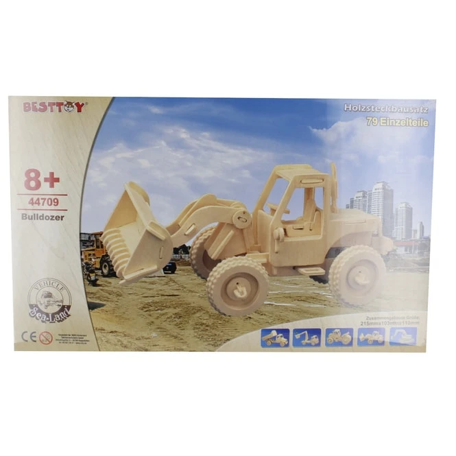 Besttoy - Holz-Modellbau - Bulldozer 1 Besttoy - Holz-Modellbau - Bulldozer